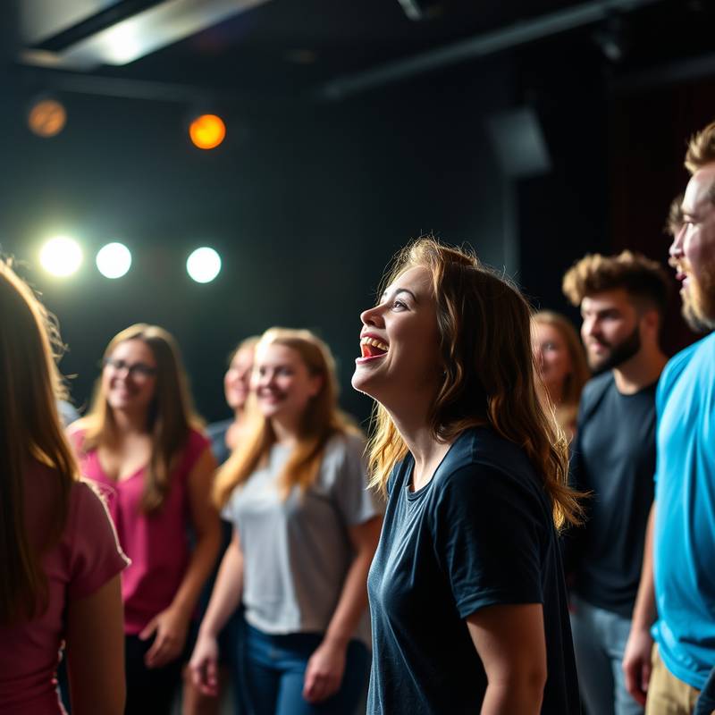 Image représentant le cours d'improvisation théâtrale