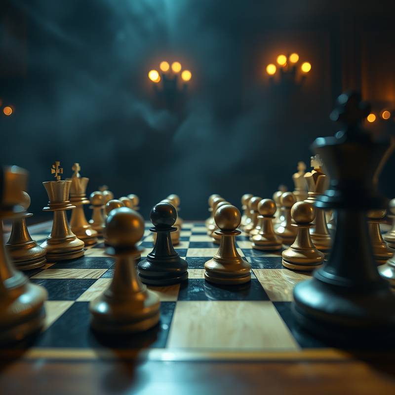 Image représentant le cours de jeu face à la caméra